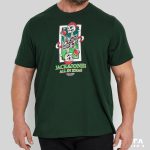 تیشرت اورجینال جک اند جونز کریمسی سایز بزرگ all in xmas