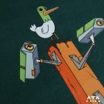 تیشرت سایز بزرگ طرح دار - Image 2