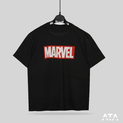 تیشرت مارول marvel بیگ سایز مشکی