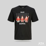 تیشرت جک اند جونز کریسمسی bad santa jack and jones
