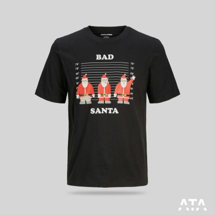 تیشرت جک اند جونز کریسمسی bad santa jack and jones