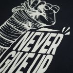 تیشرت never give up - Image 2