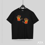 تیشرت طرح دست thermal